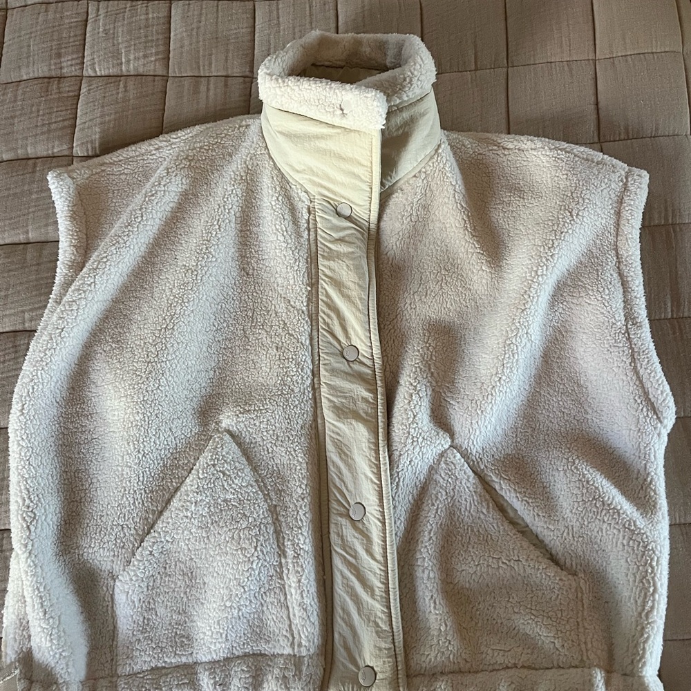 Free people scout it out fleece Vest